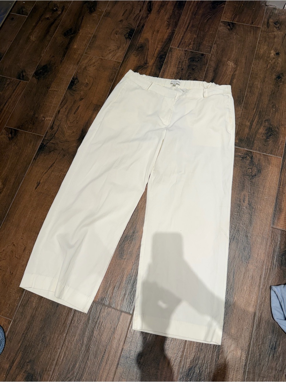 Banana republic Classic Straight-Leg Pants in Ivory